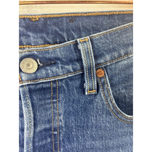 Levi's 501 Premium Original High Rise Button Fly Denim Jeans Womens 29 Retro - Picture 13 of 16
